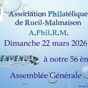 Assemblée Générale 2026 de l&rsquo;Association Philatélique de Rueil-Malmaison