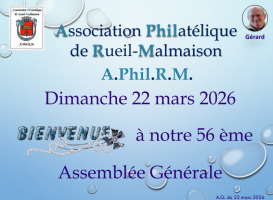 Assemblée Générale 2026 de l&rsquo;Association Philatélique de Rueil-Malmaison