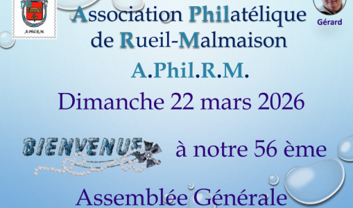 Assemblée Générale 2026 de l&rsquo;Association Philatélique de Rueil-Malmaison