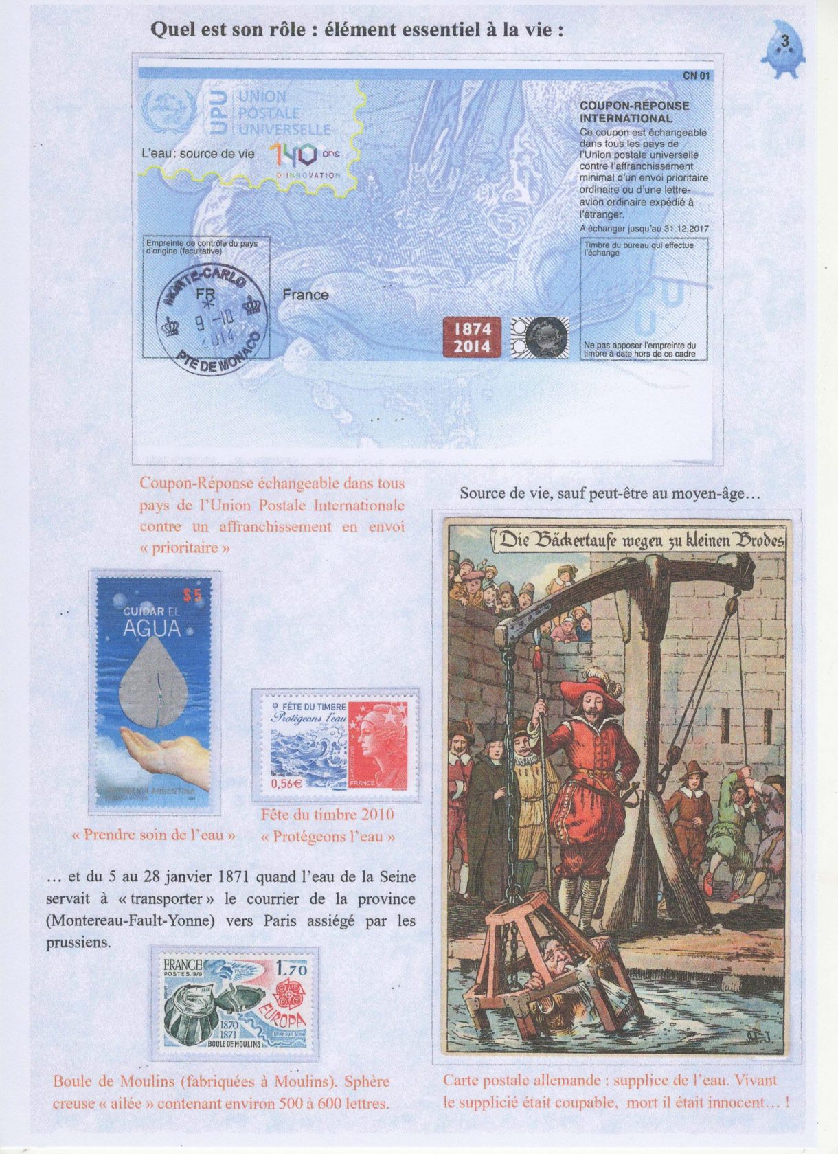 Histoire d’eau