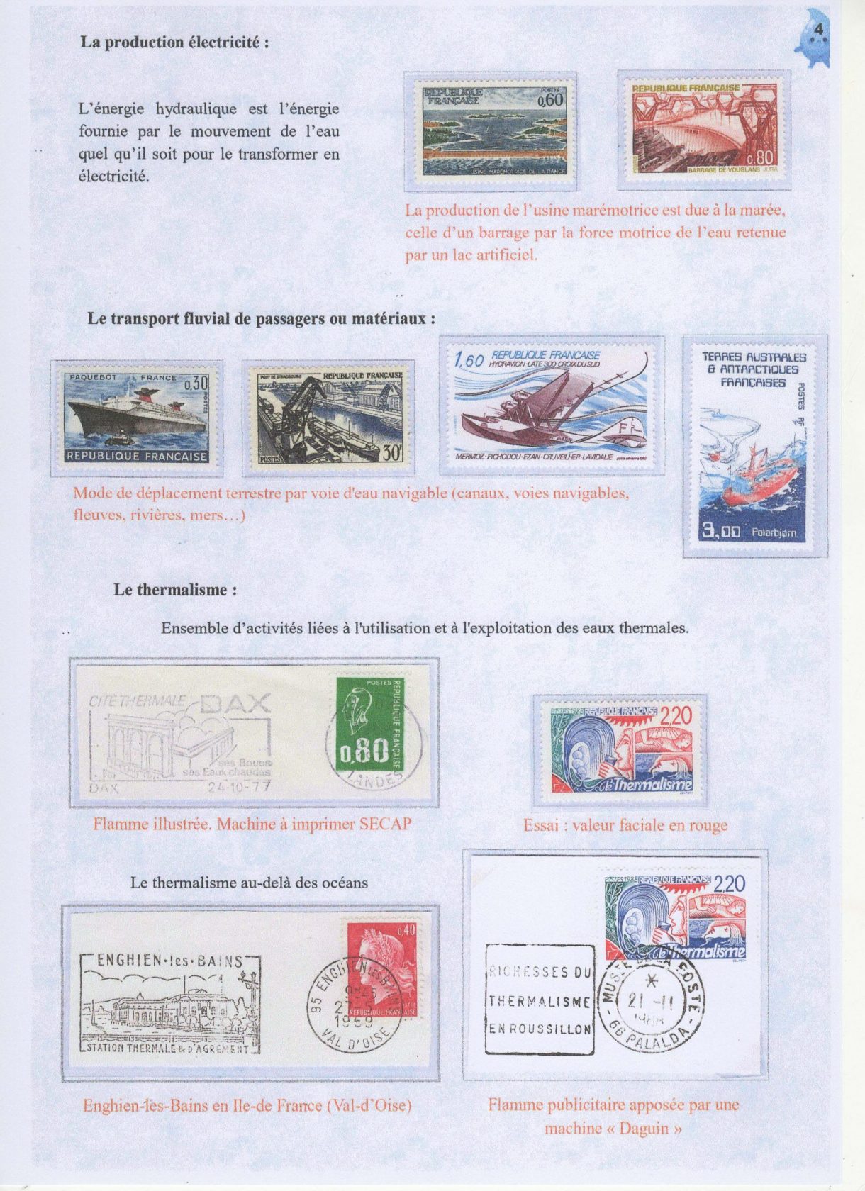 Histoire d’eau