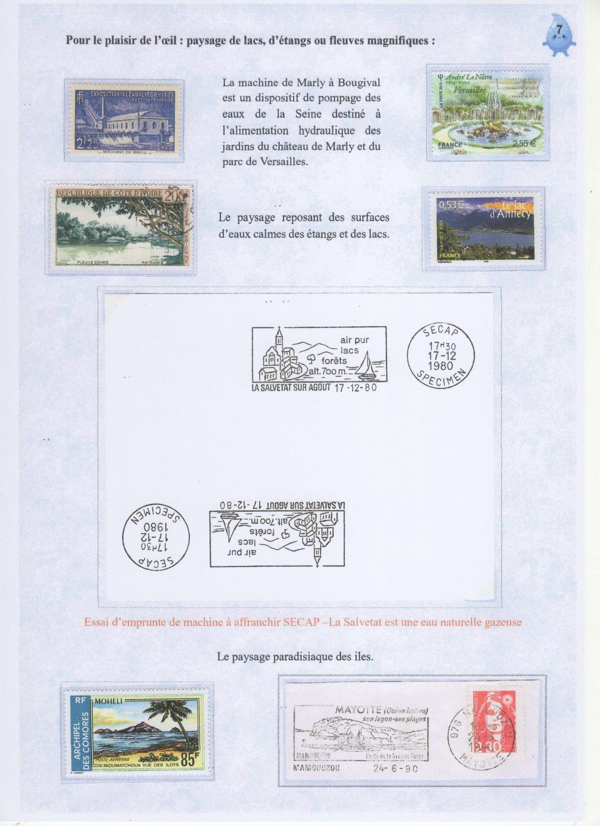 Histoire d’eau